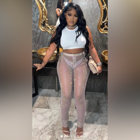 NUDE FIRECRACKER LEGGINGS - Picture 2 of 5